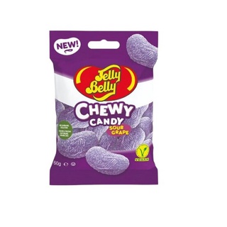 Chewy Candy Grape Jelly Belly 60g ขนม เจลลี่ เยลลี่