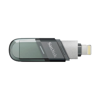 SanDisk iXpand Flash Drive Flip 128GB (SDIX90N-128G-GN6NE) แฟลชไดร์ฟใช้สำหรับ iPhone และ iPad