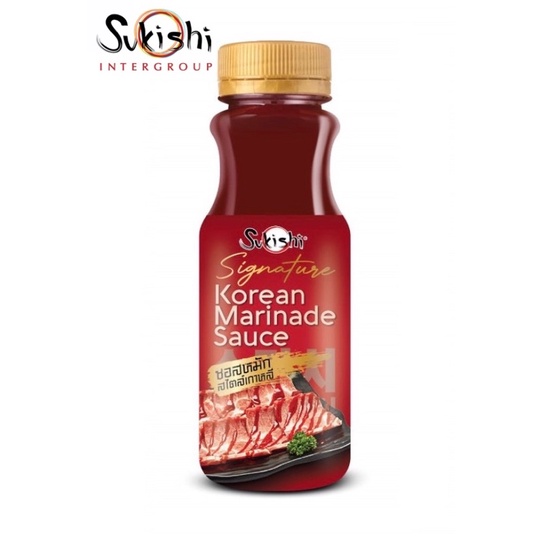 ซอสหมักSukishi/น้ำหมัก/ซอสหมักเกาหลี/ซอสหมักซูกิชิ/ซอสหมักเนื้อ