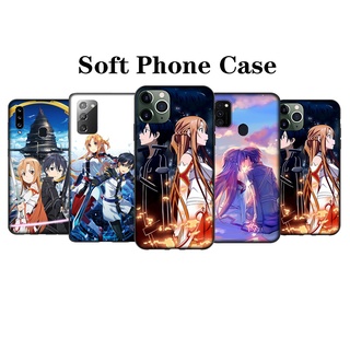 เคสโทรศัพท์มือถือแบบนิ่ม TPU ลายดาบออนไลน์ sao สําหรับ Samsung J4 J6 J8 2018 J7 Core J730 J7 Pro J2 J4 J5 Prime CXFI88