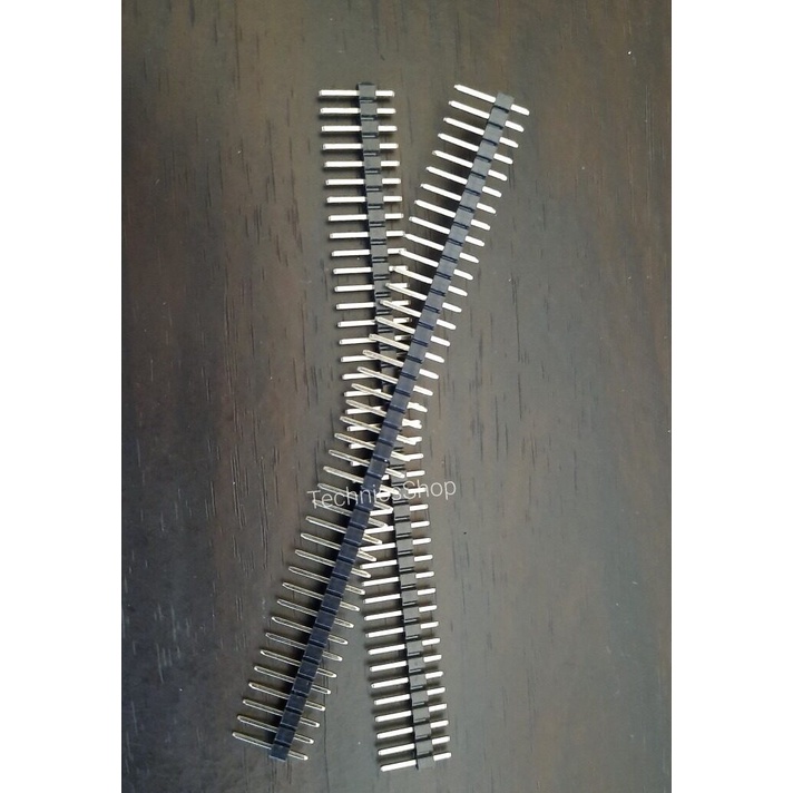 ก้างปลา 1x40 Pin 2.54 mm (แบบผู้ เมีย ฉาก 90 องศา) ของในไทยพร้อมส่งทันที - รูปที่ 2