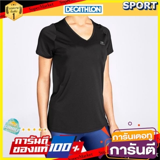 💥โปรสุดพิเศษ!!!💥 เสื้อวิ่งผู้หญิง KALENJI แท้100%  ชมพูโอโรสXS-XL ฟ้า,XS- XL เสื้อกีฬา