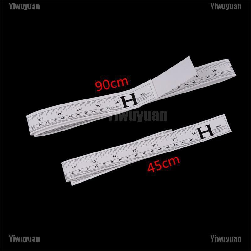 90CM Sticky Ruler Self Adhesive Metric Measure Tape Vinyl Ruler for Sewing Machine 