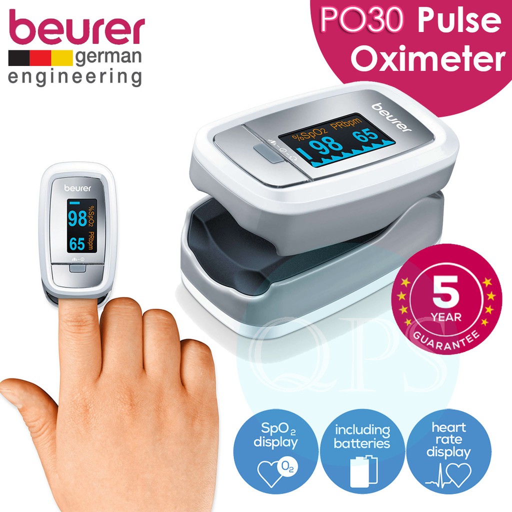เครื่องวัดออกซิเจนในเลือด Beurer PO30 Pulse Oximeter