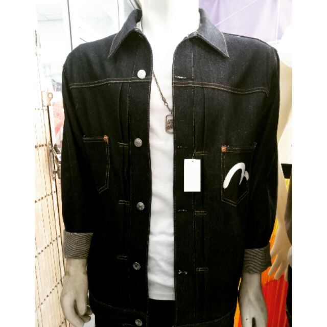 เสื้อ Jacket jeans Evisu