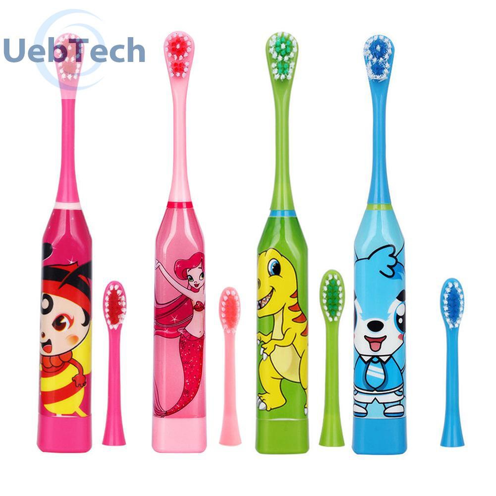 UEBTECH Children Automatic Electric Toothbrush Ultrasonic Waterproof ...