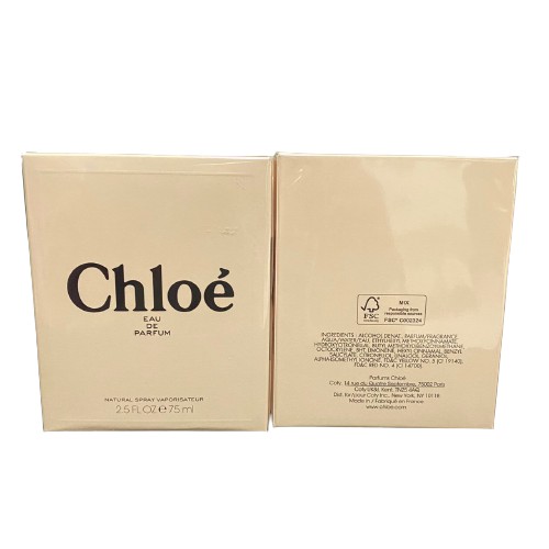 2799 บาท Chloe Eau de Parfum for women 75 ml (พร้อมกล่อง) Beauty
