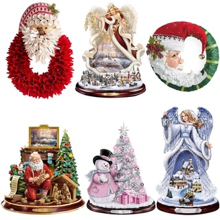 [Christmas Products] สติ๊กเกอร์ Merry Christmas Tree Christmas สําหรับติดตกแต่งหน้าต่าง 20X30ซม.