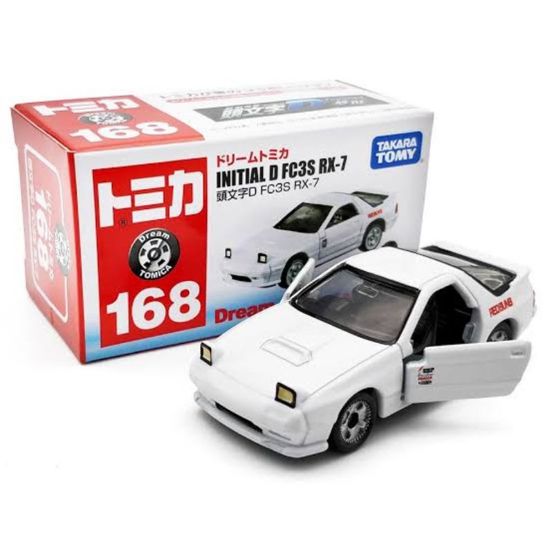 รถเหล็ก Tomica No.168 Initial D FC3S RX-7