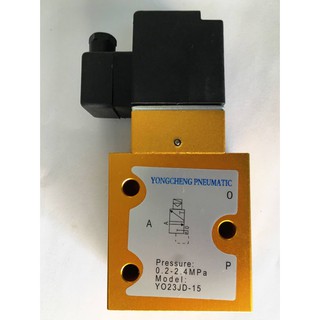 Solenoid Valve Yongcheng Model : YO23JD-15 Pressure 0.20-2.40Mpa