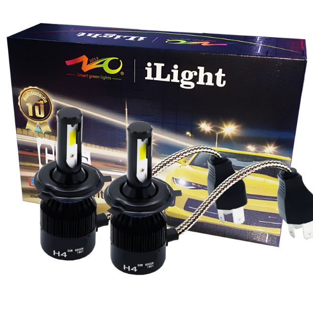 RabbitCar - หลอดไฟหน้ารถยนต์ LED iLight C6S ขั้ว H4