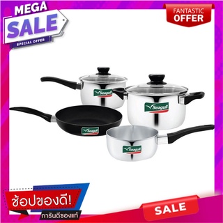 ชุดเครื่องครัว SEAGULL MEGA MIX PLUS 6 ชิ้น  COOKING SET SEAGULL MEGA MIX PLUS 6 PCS