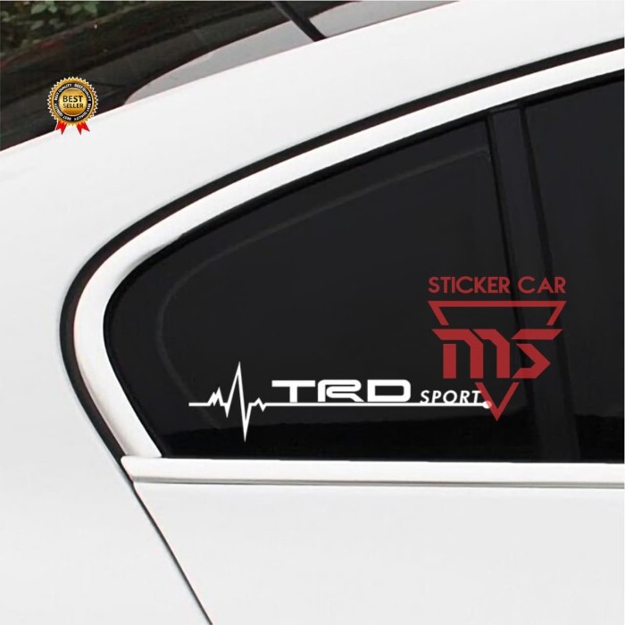 TRD SPORT STICKERS TRD TOYOTA สติ๊กเกอร์รถยนต์ 1 ชิ้น