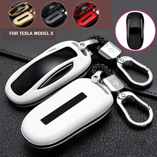 Tesla อุปกรณ์เสริมRemote Car Key Fob Case Cover Holder Fit For Tesla Model X Accessories 2016อะไหล่รถยนต์