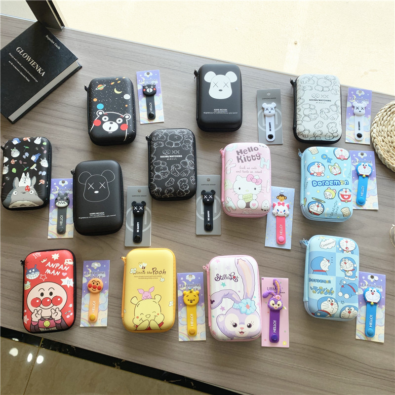 กระเป๋าสายแบบพกพาเดินทางกระเป๋าเก็บข้อมูลดิจิตอลออแกไนเซอร์ที่ชาร์จ USB ธนาคารพลังงานที่ใส่อุปกรณ์ดิจิตอลอิเล็กทรอนิกส์
