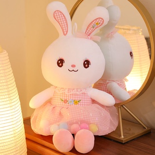 Rabbit Plush Toy Girl Ragdoll Children Large Pillow Cute Little White Rabbit Figurine Doll