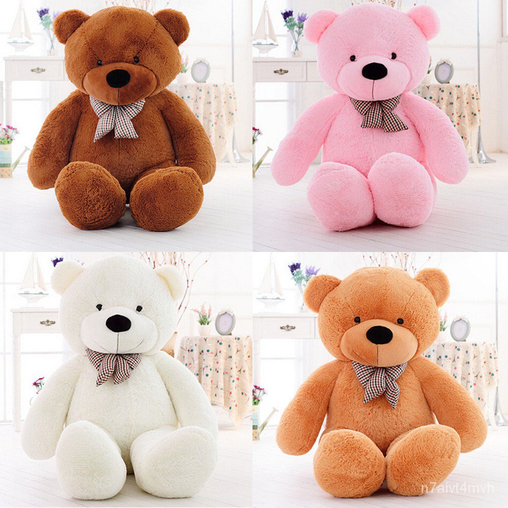 31.2 inch Cartoon Bear Giant Huge Cuddly Animal Plush Cotton Stuffed Toy Dolls b7Qk