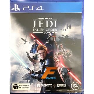 PS4 Star Wars Jedi: Fallen Order  Zone 3 / Asia / English แผ่นเกม ของแท้ มือ1 มือหนึ่ง ของใหม่ ในซีล แผ่นเกมส์