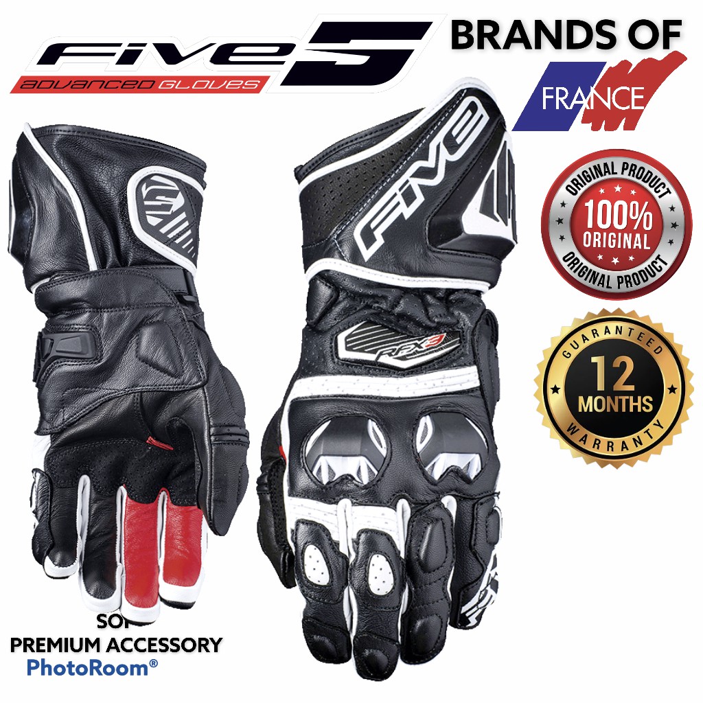 FIVE5 RFX 3 RIDING GLOVE AFFORDABLE SPORT DAILY FIVE 5 ถุงมือมอเตอร์ไซค์