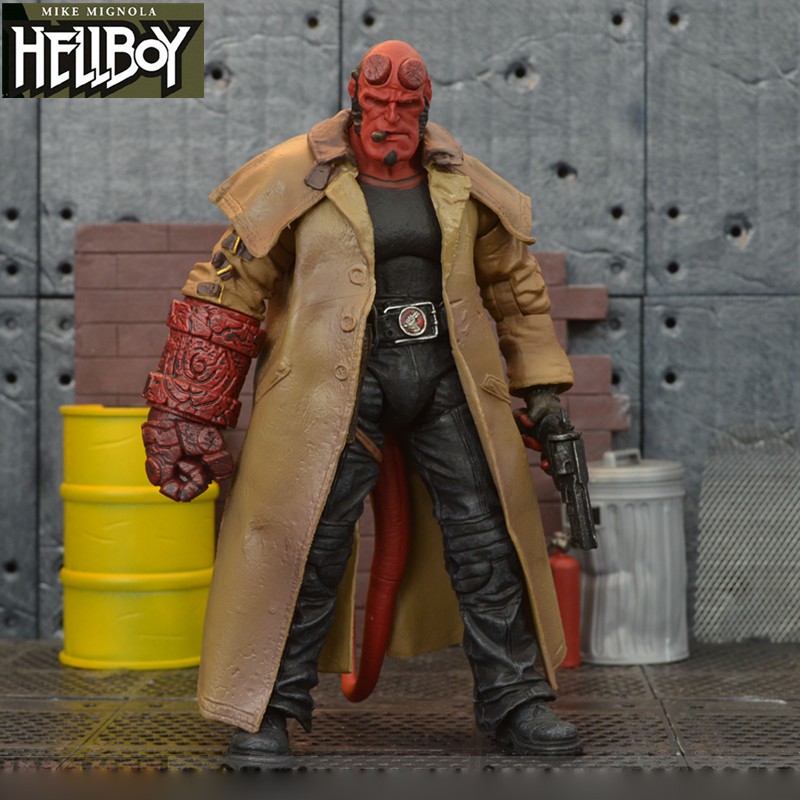 Figma ฟิกม่า Model Figure ฟิกเกอร์ โมเดล MEZCO จากหนังเรื่อง Hellboy เฮลล์บอย ฮีโร่พันธุ์นรก