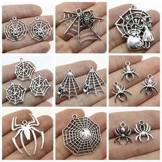 จี้แมงมุม สําหรับทําเครื่องประดับ แฮนด์เมด Diy