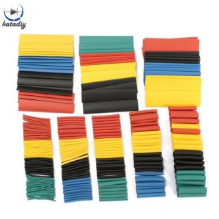 328pcs Heat Shrink Tube หลายสี 8 ขนาด Polyolefin