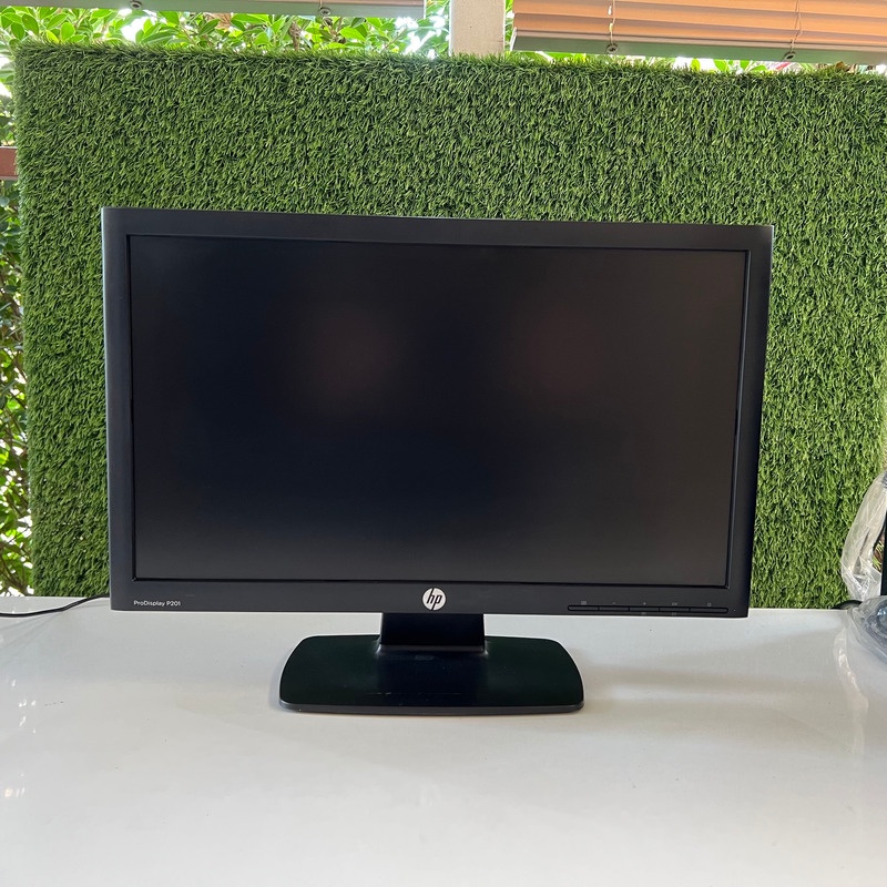 จอคอมพิวเตอร์ 20 นิ้ว HP ProDisplay P201 20-inch LED Backlit Monitor ...