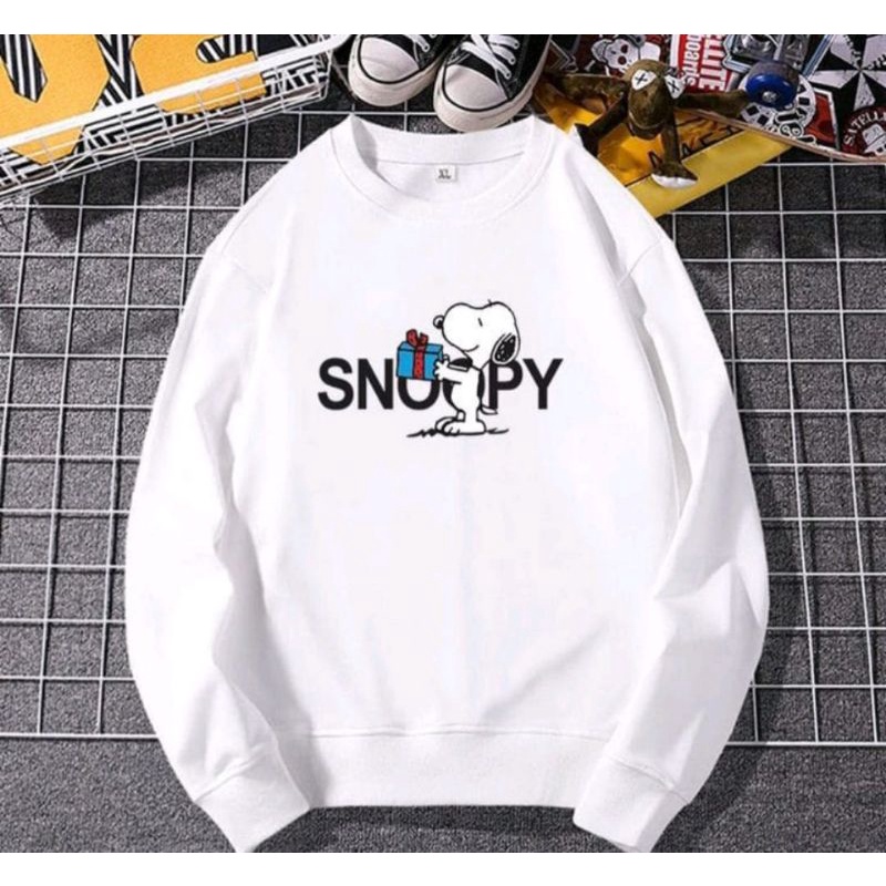 ผู้ชาย& 39;s//women& 39;s FASHIONABLE SNOOPY CREWNECK SWETER