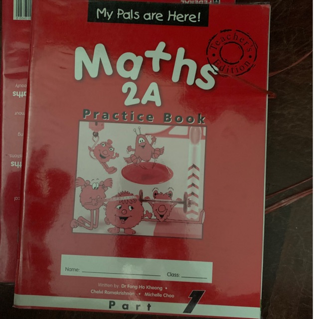 My pals are here maths 2A part 1 teacher’s edition ป2