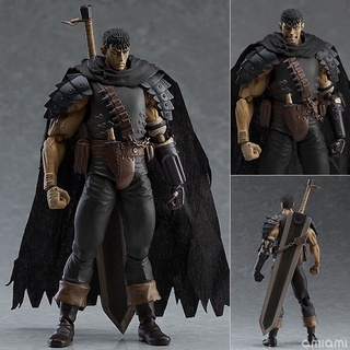 Figma ฟิกม่า Model Figure ฟิกเกอร์ โมเดล Berserk Guts Black Swordsman นักรบวิปลาส กัทส์ นักรบดํา เบอร์เซิร์ก Berserker