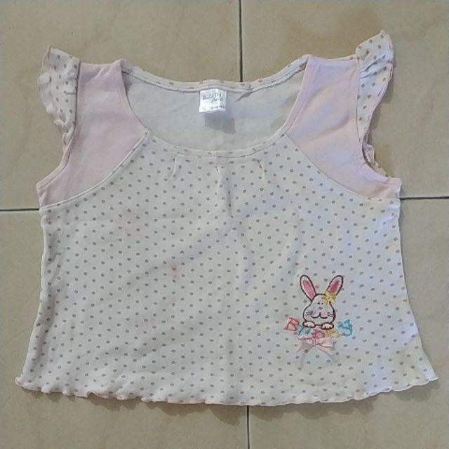 South Field เสื้อเบลาส์เด็กผู้หญิง Preloved 12-18เดือน