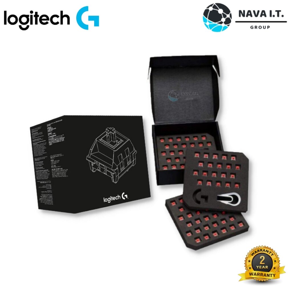 Logitech G Pro X Mechanical Gaming Keyboard Switch Kit (GX RED Linear