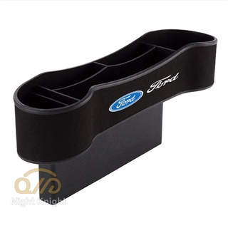 Ford seat slot storage box Gap Slit Pocket Car Organizer For Ford Focus Kuga C-MAX Fiesta F150 Mondeo Transit EcoSport Mustang Explorer Everest ที่เก็บของข้างเบาะรถยนต์ วางของในรถยนต์