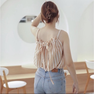 ส่งต่อ เสื้อสายเดี่ยวผ้าฝ้าย