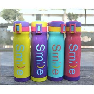 ขวดน้ำสแตนเลส Smile 500 ml