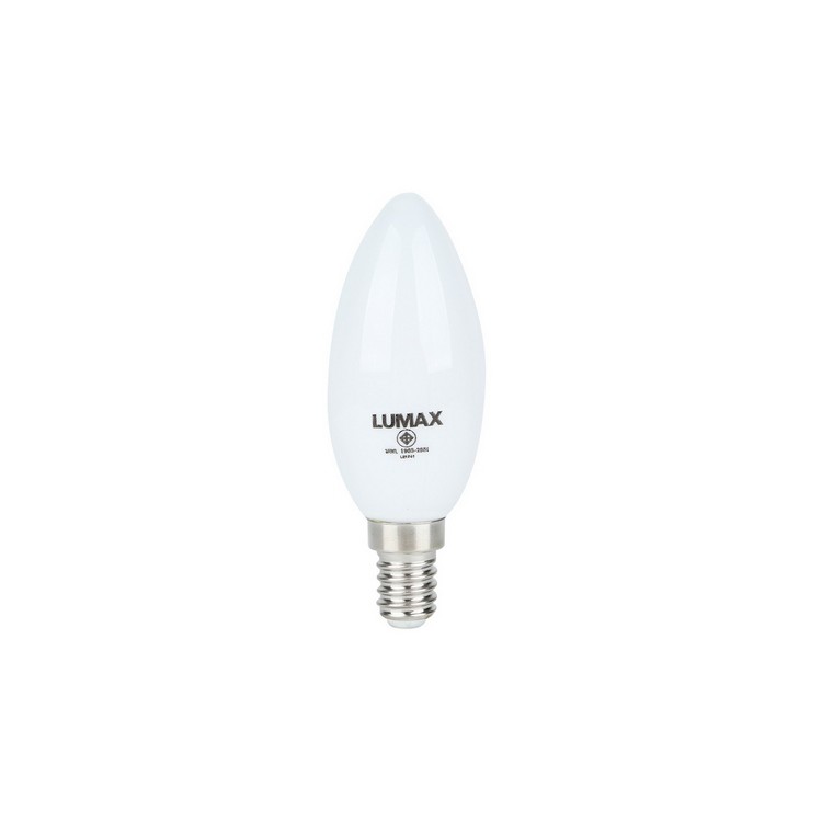 หลอด LED C30 FULL BEAM 3W WARMWHITE E14 LUMAX | LUMAX | 57-00118 หลอดไฟ LED หลอดไฟ โคมไฟส่องสว่างและพัดลมเพดาน หลอด LED