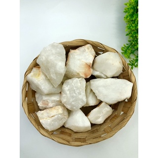 100% Natural Rough White Agate Wonderful High Quality. Best for Healing Meditation.