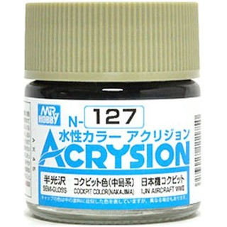 สีสูตรน้ำ Acrysion N127 Cockpit Color(Nakajima)