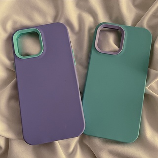 3 in 1 For iPhone 14 Pro เคสโทรศัพท์มือถือใส สีมาการอง กันกระแทก สําหรับ สไตล์เกาหลี ขอบเม ฝาหลี่ยครอบป้องกันการตก สำหรับติด เคสไอโฟน11 โทรศัพท์ 7 8 plus ip i 11 เคสไอโฟน 12 13 pro max เคสไอโฟน 13 เคสไอโฟน เคสไอโฟน7พลัส xs XR 6s 6plus case เคสโทรศัพท์ เคส