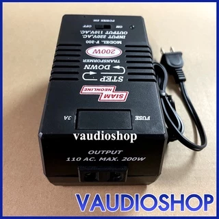 เครื่องแปลงไฟ 220V เป็น 110V SIAMNEON F100 F200 F300 หม้อแปลง 220V เป็น 110V สยามนีออน F-100, F-200, F-300