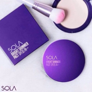 Sola Bright Shimmer Pact SPF35 PA++12g.