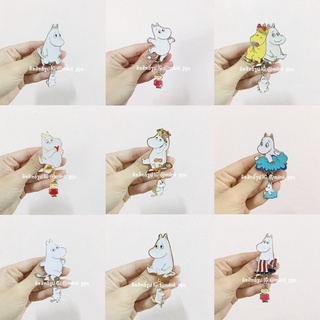 🎪 ที่หนีบเข็มขัด นร./นศ. มีตัวห้อย Moomin❣