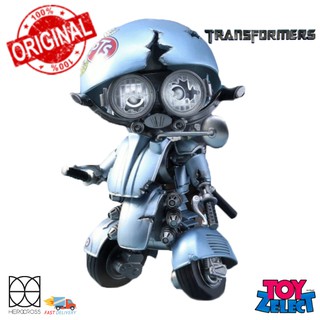  Autobot Sqweeks Silver Blue Ver: Transformers (Hybrid Metal Figuration) HMF063B By Herocross (ลิขสิทธิ์แท้)