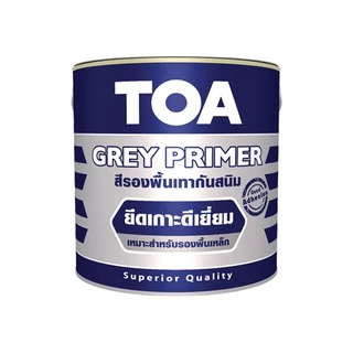 TOA รองพื้นกันสนิม G-2010 สีเทา ขนาด 3.7 ลิตร สีกันสนิม สีรองพื้น สีเทา ร้านสีบ้านสบาย