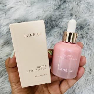 แท้ 💯 Laneige Glowy Makeup Serum 30ml. ลาเนจเซรั่ม เพื่อหน้าฉ่ำวาว รูขุนขนเรียบเนียน