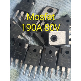 2ชิ้น RU190N08Q Mosfet N Channel190A 80Vสำหรับอินเวอร์เตอร์ DC to AC (สินค้ามือสอง)