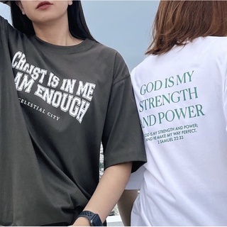 เสื้อยืด Christ is in me เสริมกำลัง