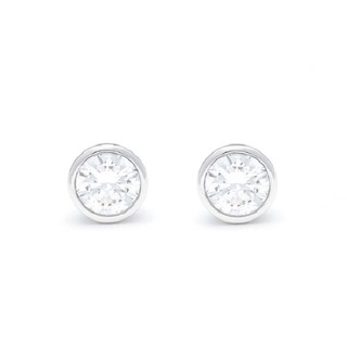 Jewellista ต่างหู Luna เงินแท้ ประดับพลอย CZ