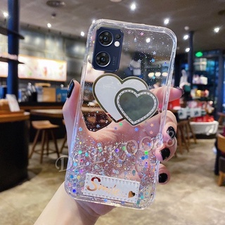 ใหม่ เคสโทรศัพท์มือถือ TPU ใส แบบนิ่ม ลายดาว ประดับกลิตเตอร์ สําหรับ OPPO Reno10 Pro+ Pro Plus 4G 5G Reno 10 10Pro Reno10Pro+ 2023