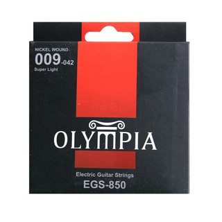 สายกีต้าร์ไฟฟ้า OLYMPIA EGS-850 Super Light 009-042